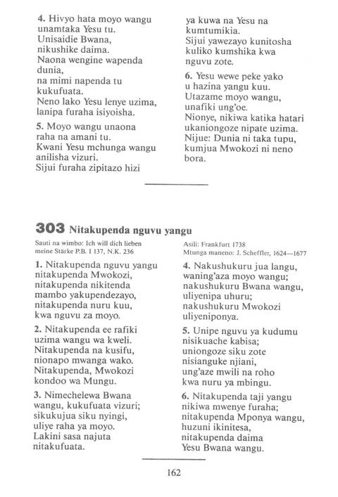 Mwimbieni Bwana: msifuni Mungu, mfalme wa mbingu na nchi! page 152