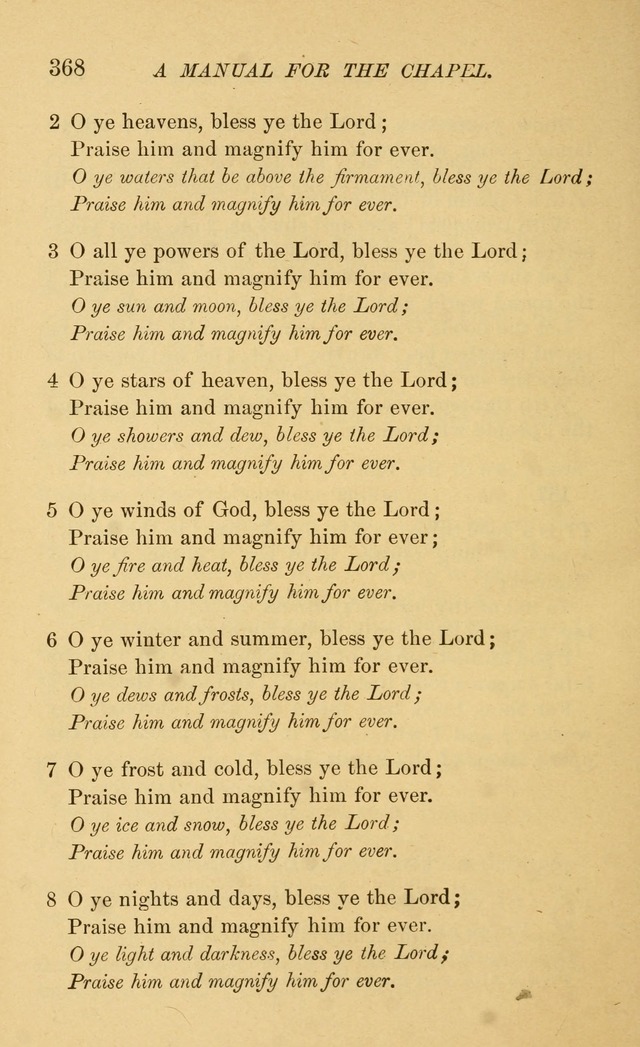 Manual for the chapel of Girard College page 377