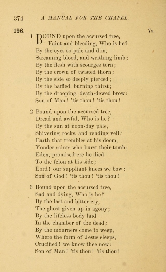 Manual for the chapel of Girard College page 383