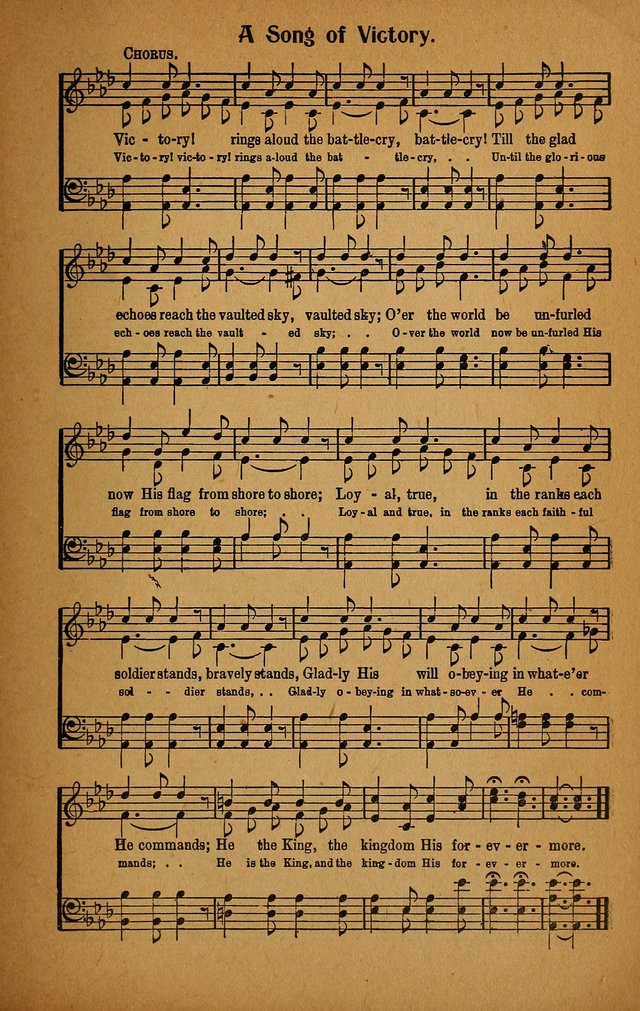 Make Christ King. Combined: a selection of high class gospel hymns for use in general worship and special evangelistic meetings page 192