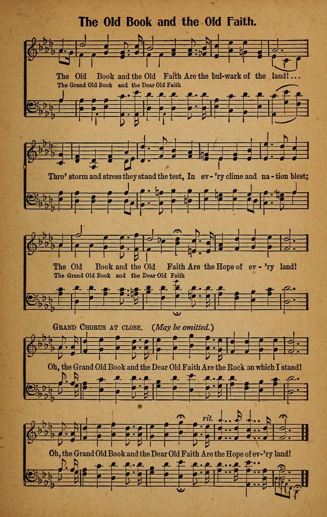 Make Christ King. Combined: a selection of high class gospel hymns for use in general worship and special evangelistic meetings page 194