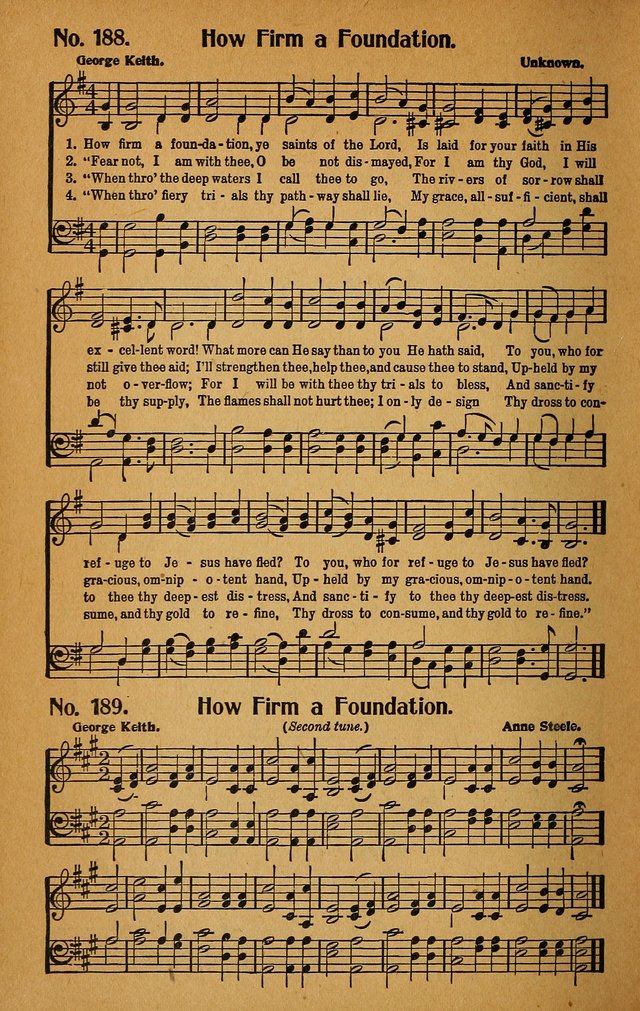 Make Christ King. Combined: a selection of high class gospel hymns for use in general worship and special evangelistic meetings page 199