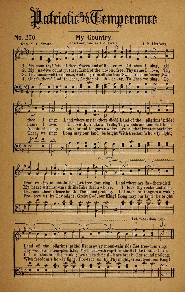 Make Christ King. Combined: a selection of high class gospel hymns for use in general worship and special evangelistic meetings page 234