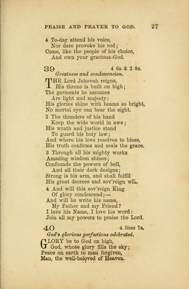 A Manual of Devotion and Hymns for the House of Refuge, City of New York page 101