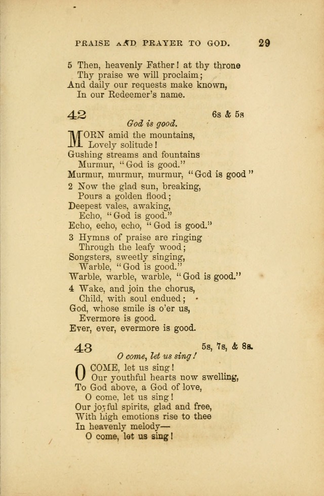 A Manual of Devotion and Hymns for the House of Refuge, City of New York page 103