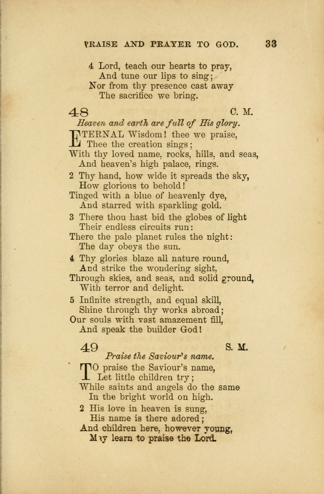A Manual of Devotion and Hymns for the House of Refuge, City of New York page 107