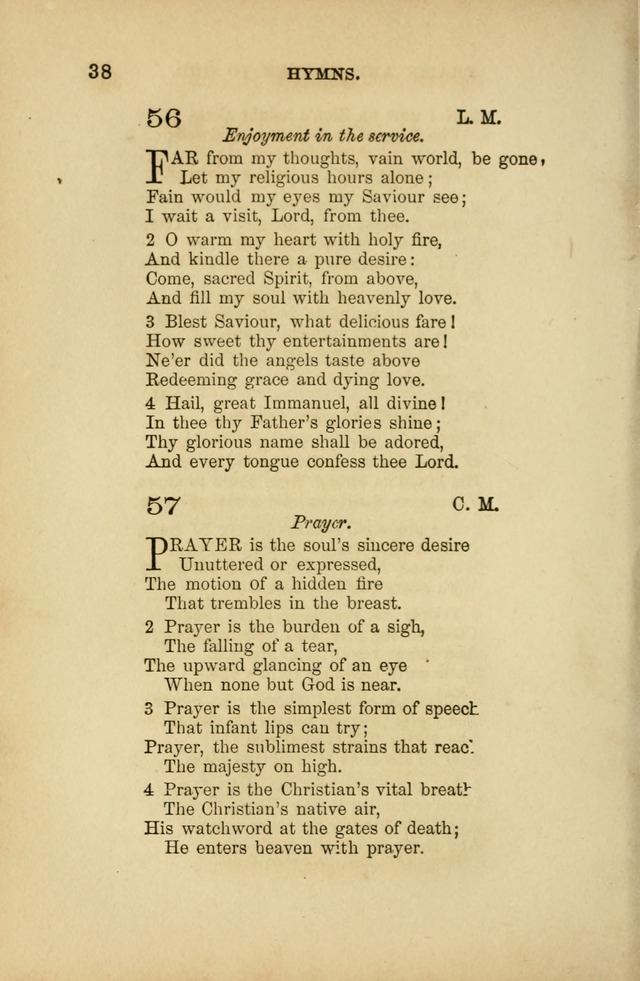A Manual of Devotion and Hymns for the House of Refuge, City of New York page 112