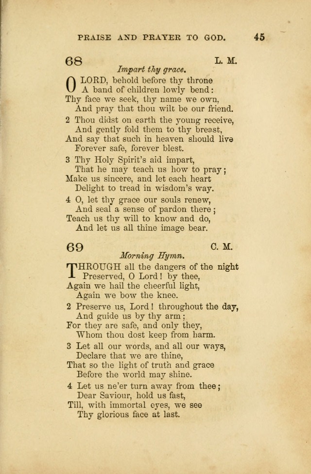 A Manual of Devotion and Hymns for the House of Refuge, City of New York page 119