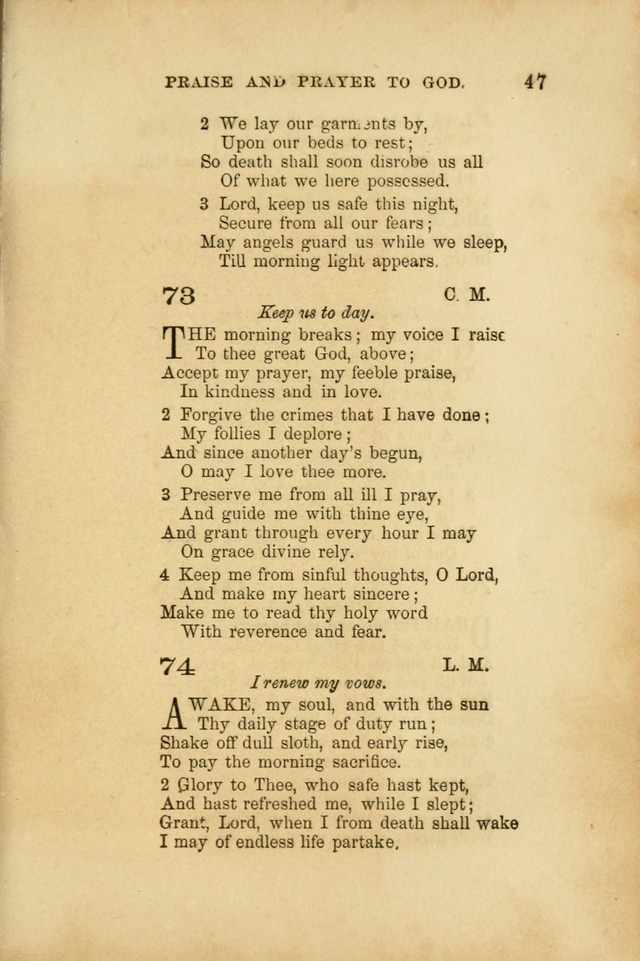 A Manual of Devotion and Hymns for the House of Refuge, City of New York page 121