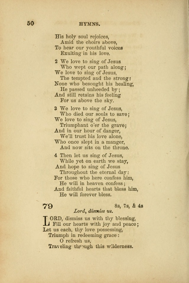 A Manual of Devotion and Hymns for the House of Refuge, City of New York page 124