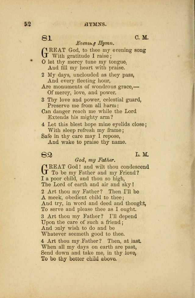 A Manual of Devotion and Hymns for the House of Refuge, City of New York page 126