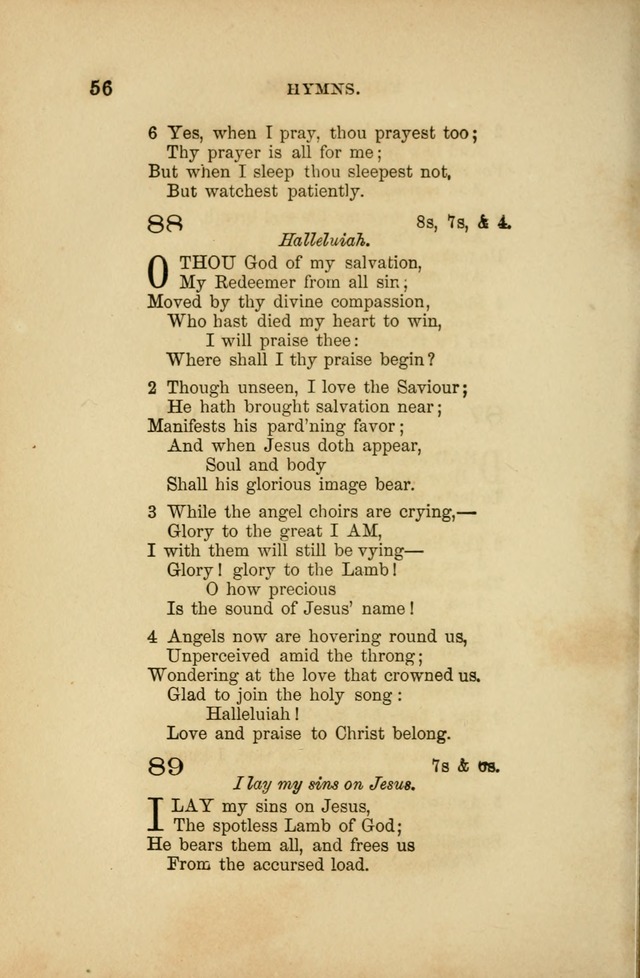 A Manual of Devotion and Hymns for the House of Refuge, City of New York page 130