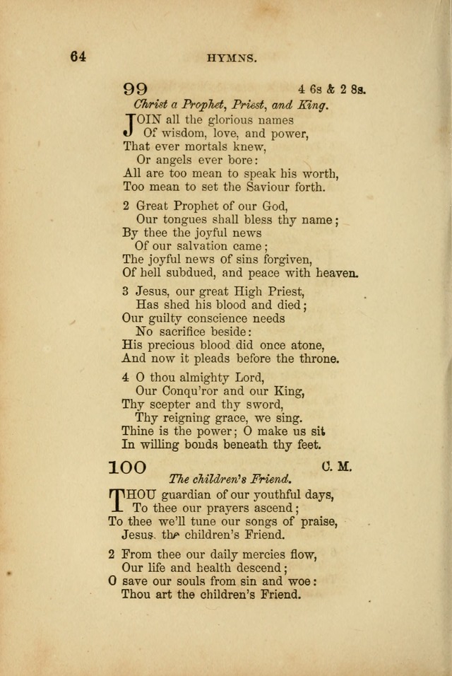 A Manual of Devotion and Hymns for the House of Refuge, City of New York page 138