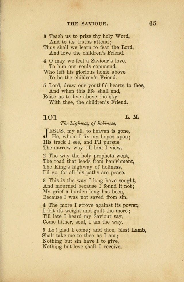 A Manual of Devotion and Hymns for the House of Refuge, City of New York page 139