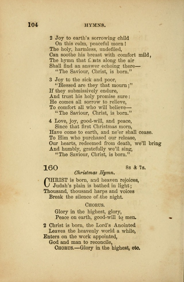 A Manual of Devotion and Hymns for the House of Refuge, City of New York page 180
