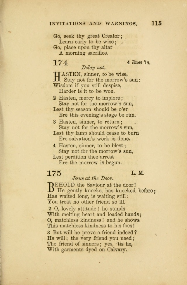 A Manual of Devotion and Hymns for the House of Refuge, City of New York page 191