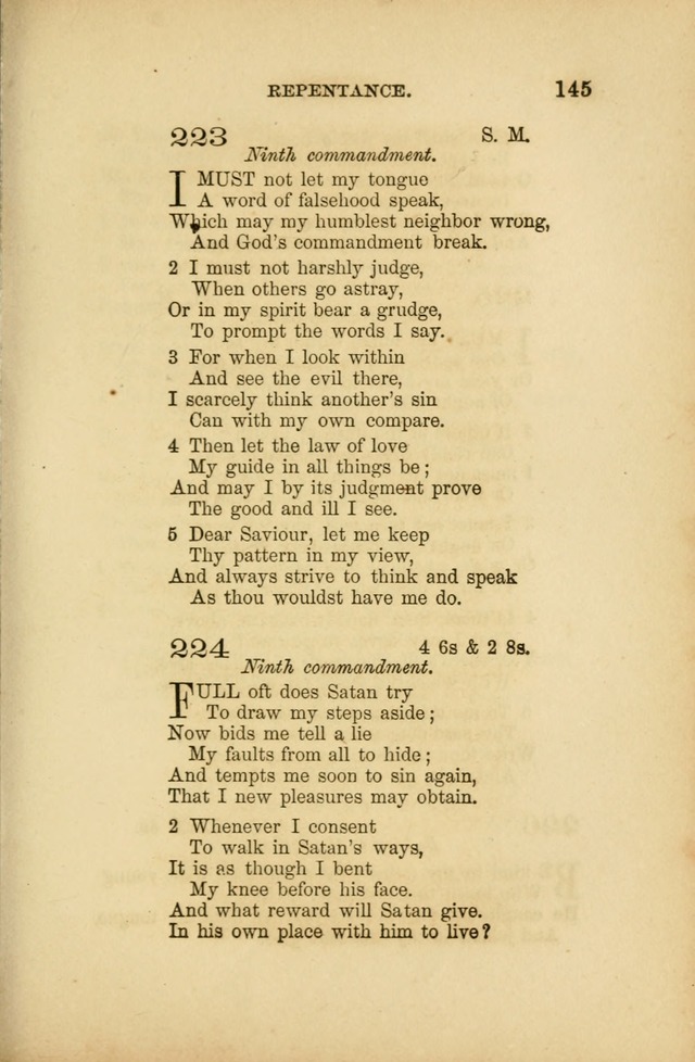 A Manual of Devotion and Hymns for the House of Refuge, City of New York page 221