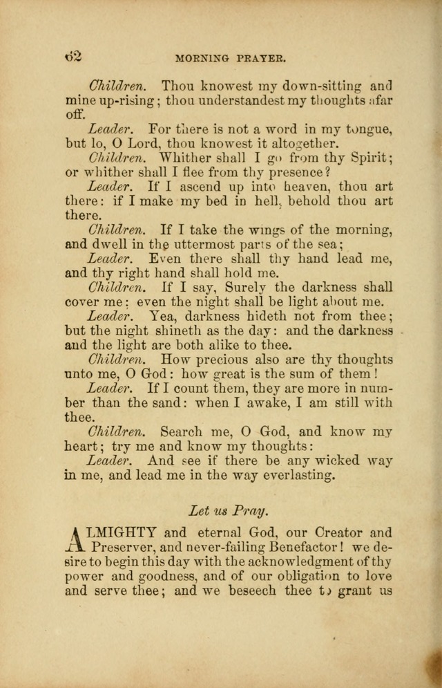 A Manual of Devotion and Hymns for the House of Refuge, City of New York page 62