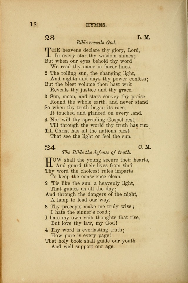 A Manual of Devotion and Hymns for the House of Refuge, City of New York page 92