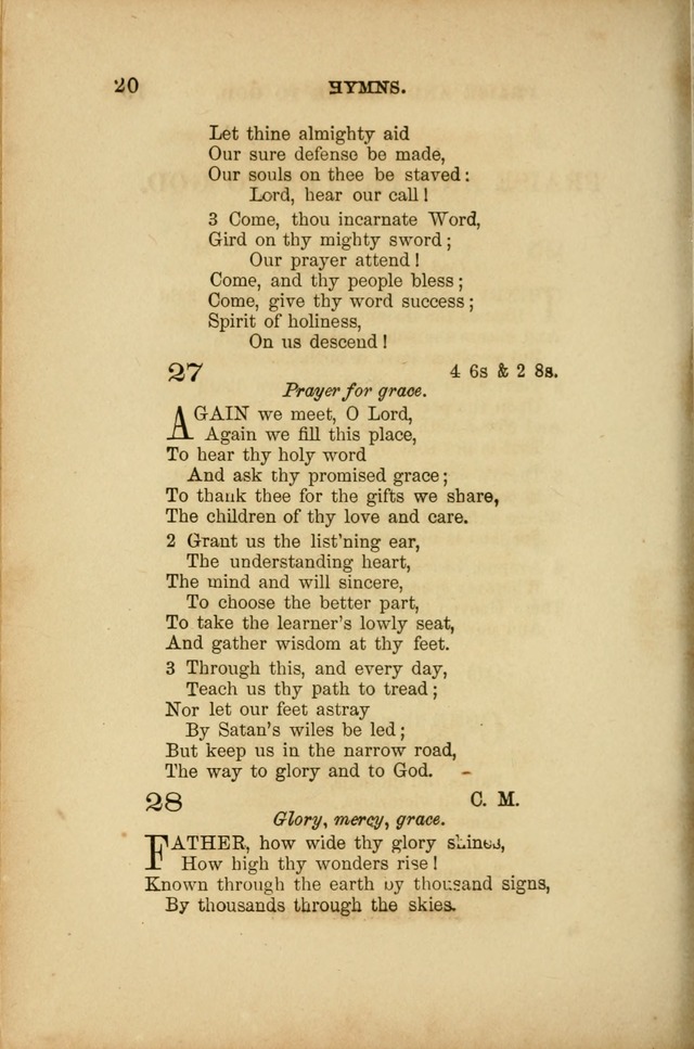A Manual of Devotion and Hymns for the House of Refuge, City of New York page 94