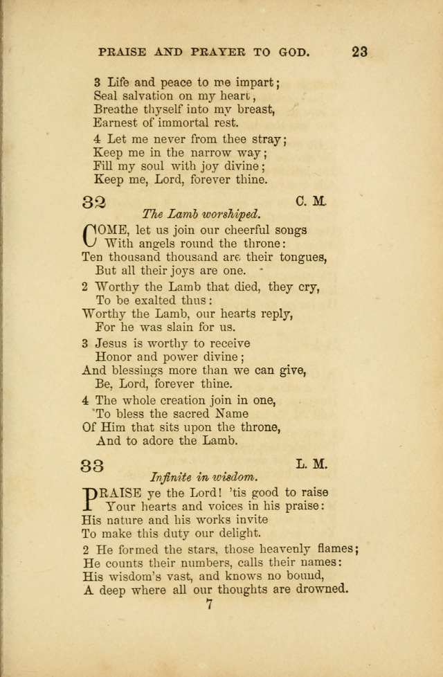 A Manual of Devotion and Hymns for the House of Refuge, City of New York page 97