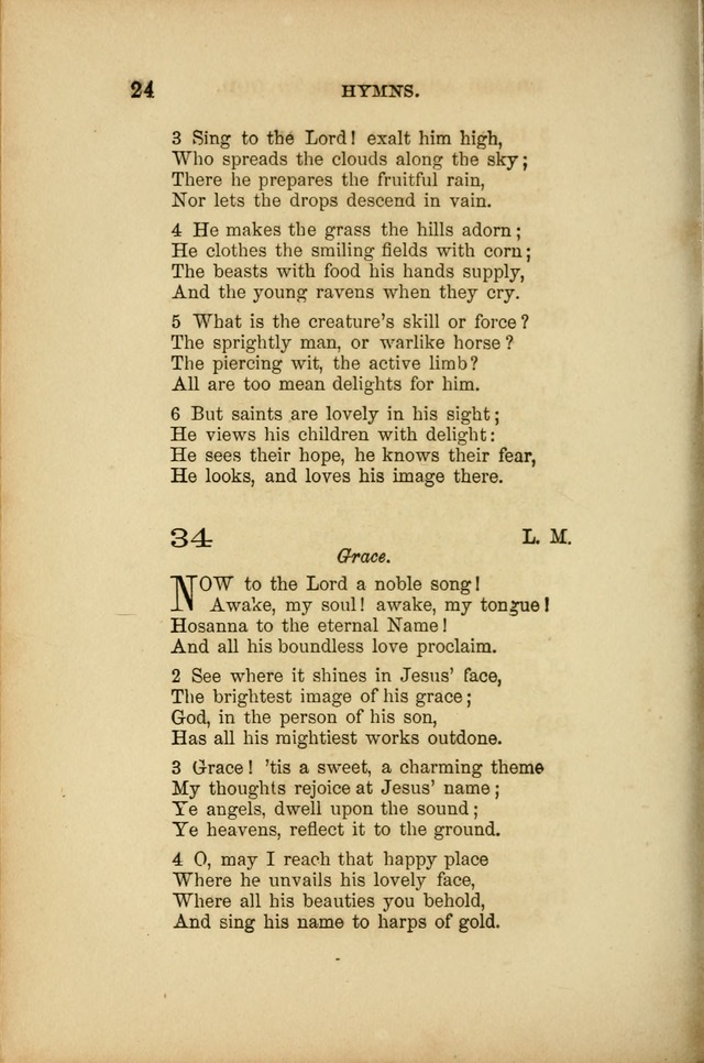 A Manual of Devotion and Hymns for the House of Refuge, City of New York page 98
