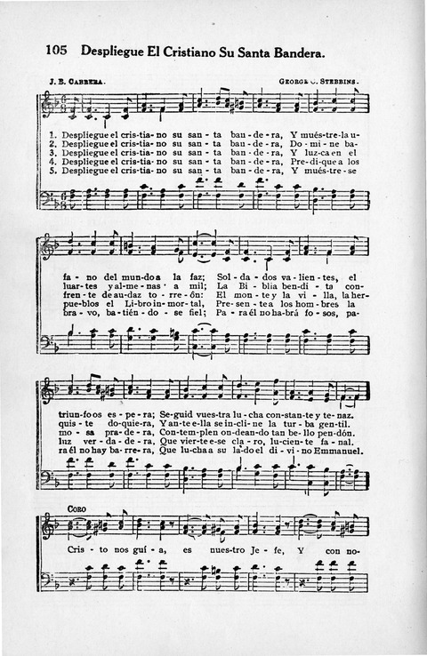 Melodias Evangelicas para el Uso de las Iglesias Evangelicas de Habla Española en Todo el Mundo page 111