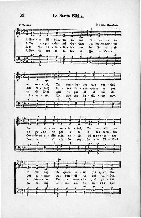 Melodias Evangelicas para el Uso de las Iglesias Evangelicas de Habla Española en Todo el Mundo page 45