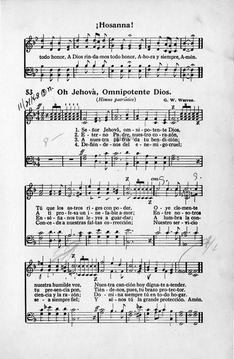 Melodias Evangelicas para el Uso de las Iglesias Evangelicas de Habla Española en Todo el Mundo page 60