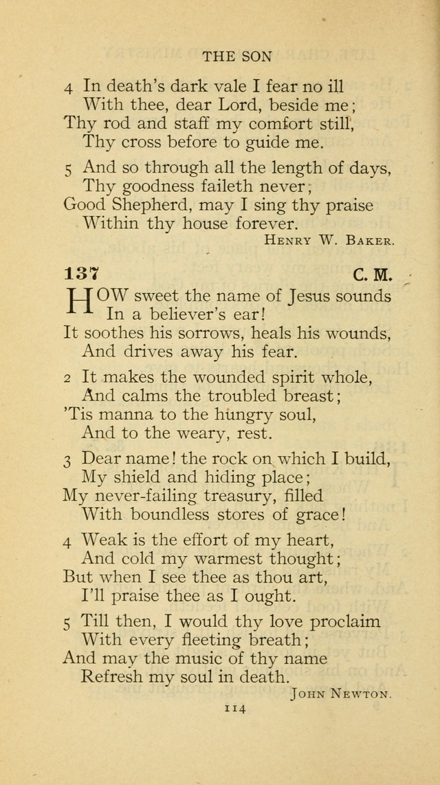 The Methodist Hymnal (Text only edition) page 114