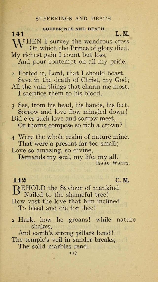The Methodist Hymnal (Text only edition) page 117