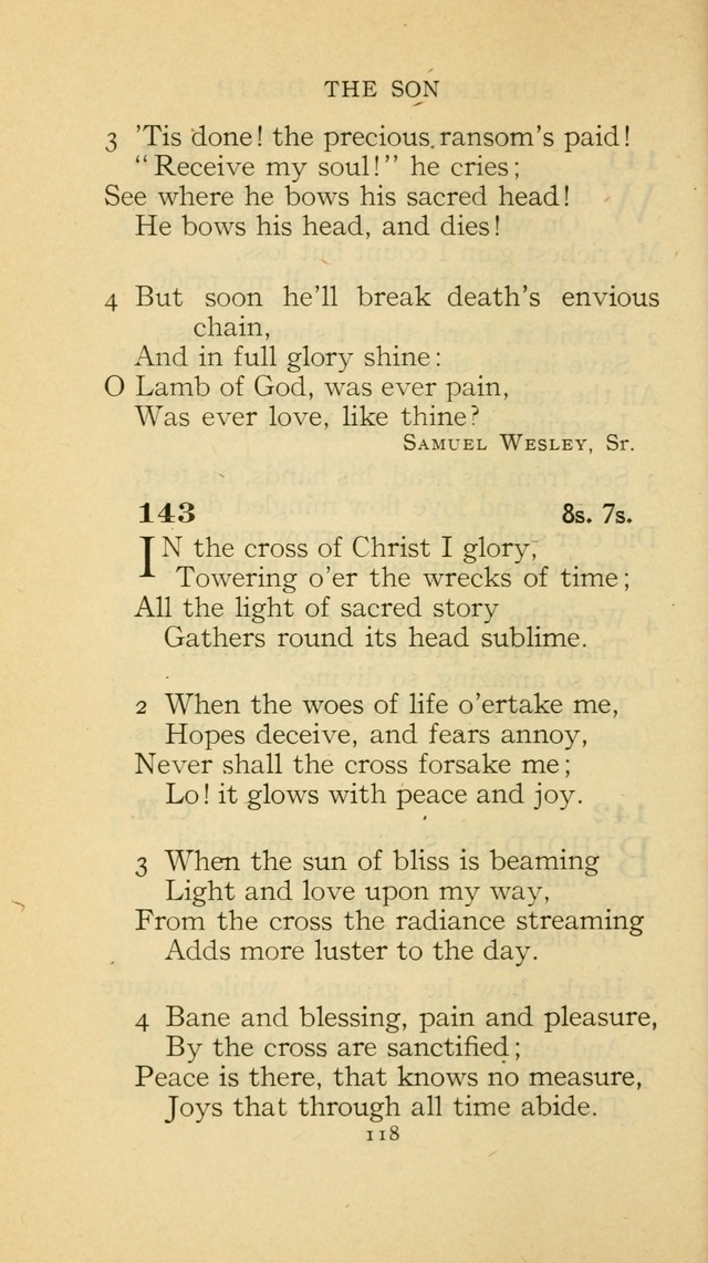 The Methodist Hymnal (Text only edition) page 118