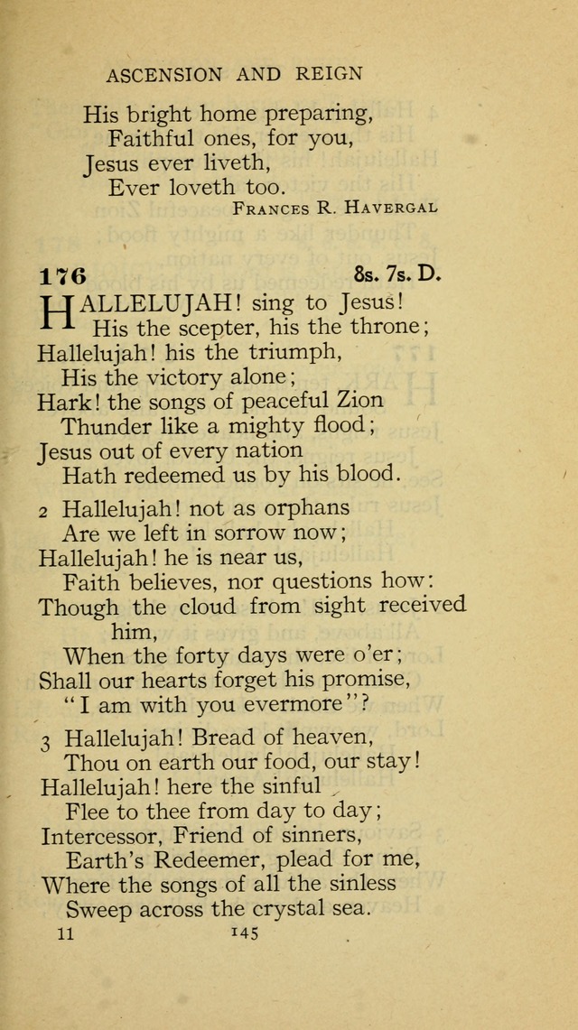 The Methodist Hymnal (Text only edition) page 145