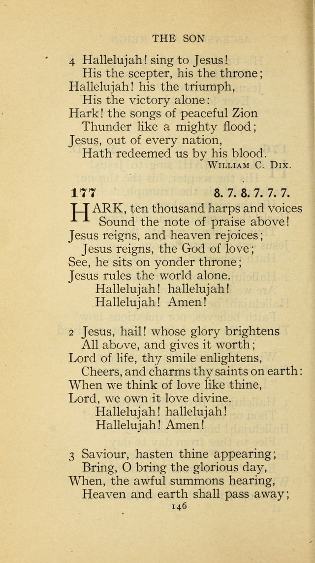 The Methodist Hymnal (Text only edition) page 146