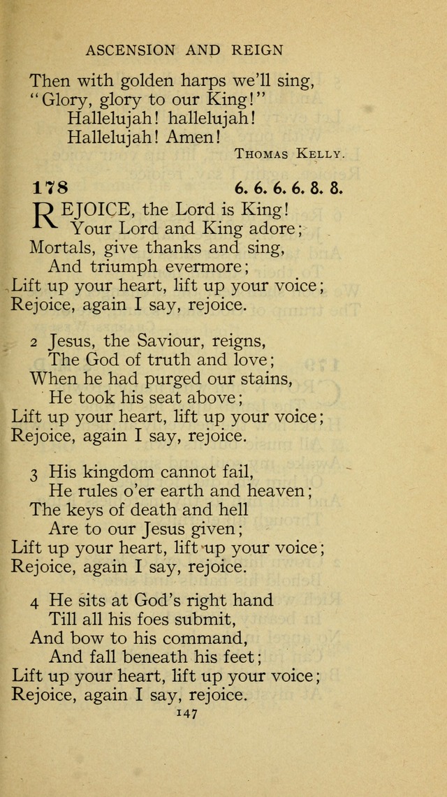 The Methodist Hymnal (Text only edition) page 147