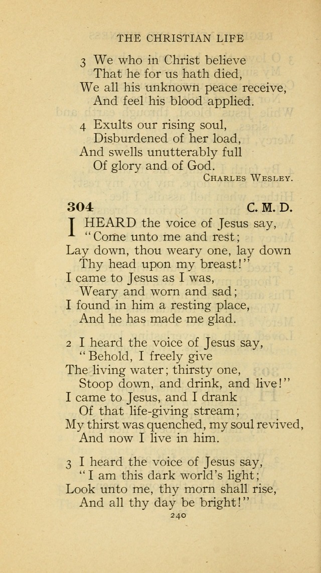 The Methodist Hymnal (Text only edition) page 240
