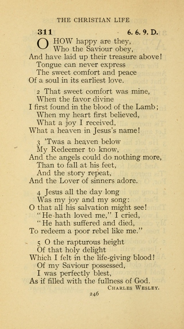 The Methodist Hymnal (Text only edition) page 246