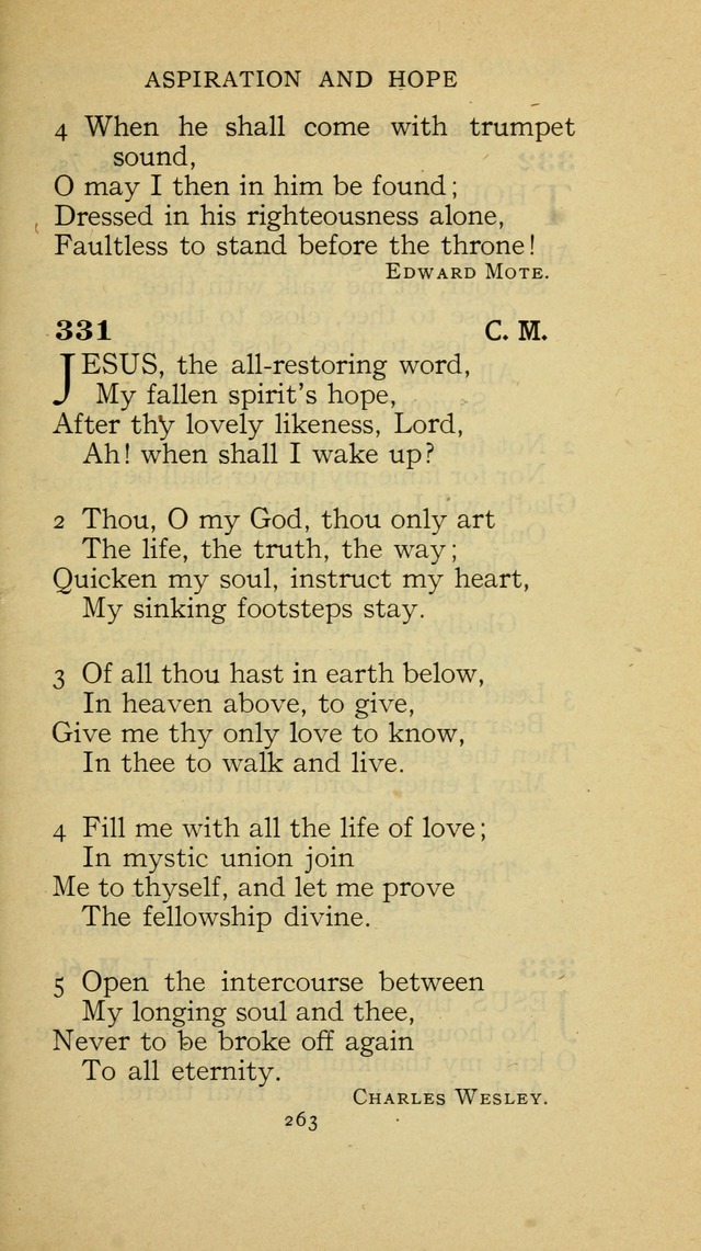 The Methodist Hymnal (Text only edition) page 263