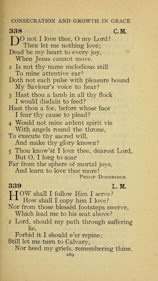 The Methodist Hymnal (Text only edition) page 269
