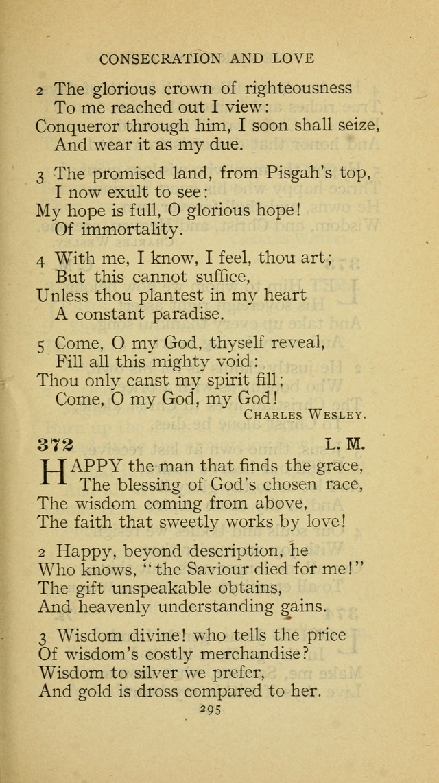 The Methodist Hymnal (Text only edition) page 295