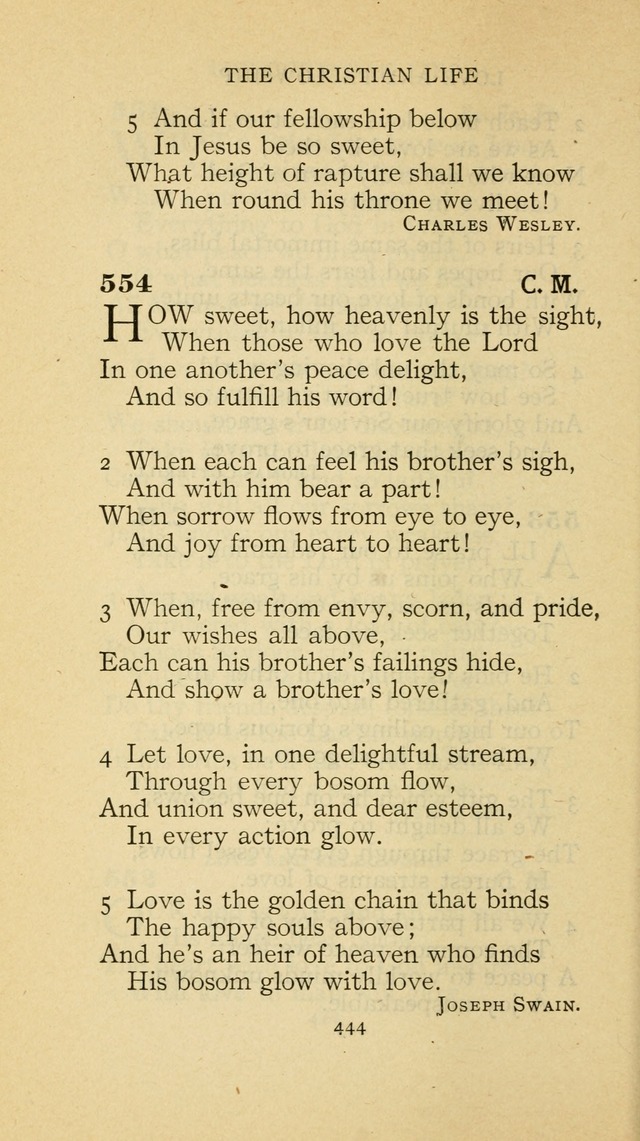 The Methodist Hymnal (Text only edition) page 444