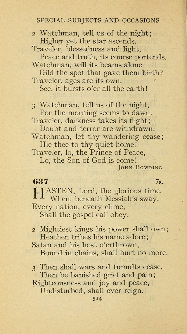The Methodist Hymnal (Text only edition) page 514