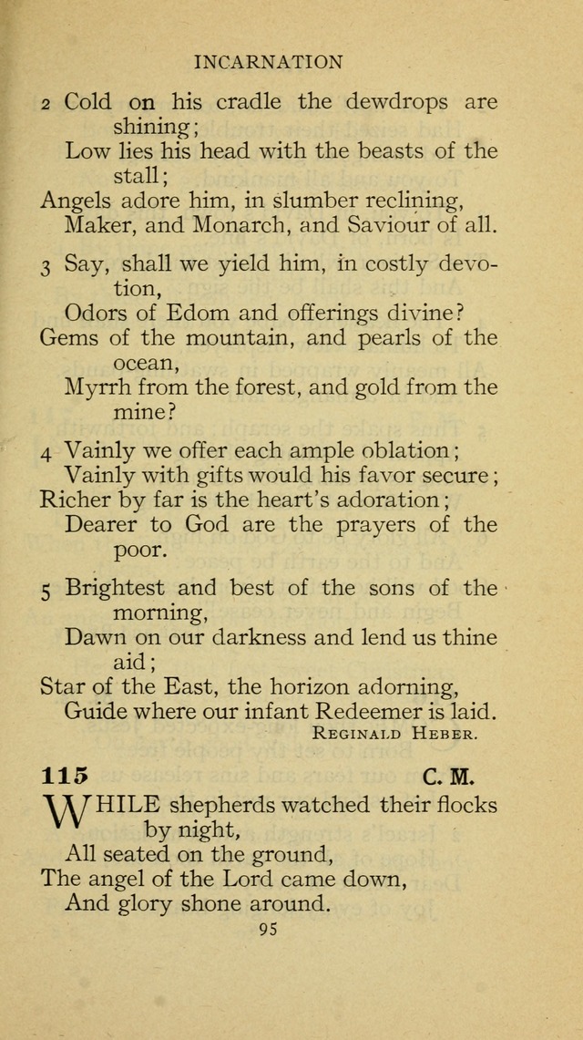 The Methodist Hymnal (Text only edition) page 95