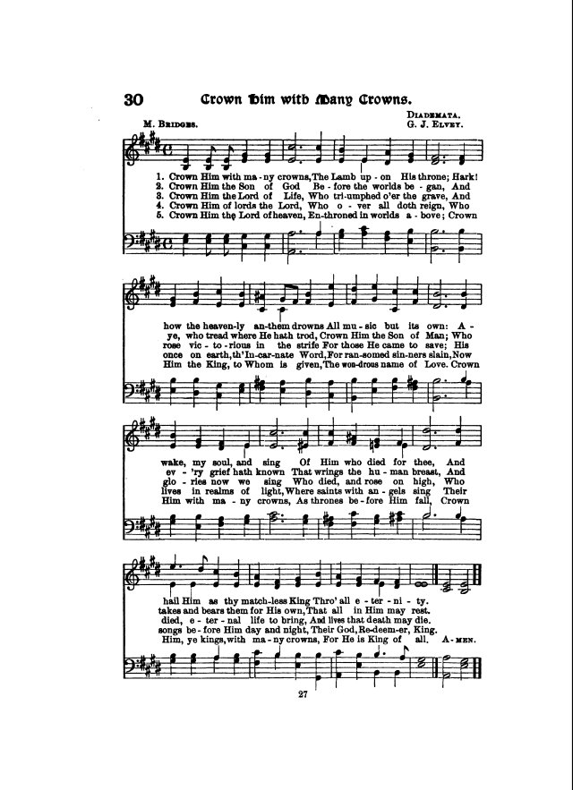 Missionary Hymnal page 27