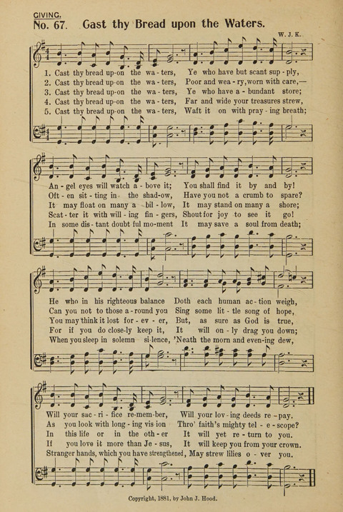 Missionary Hymns and Responsive Scripture Readings: for use in missionary meetings page 62