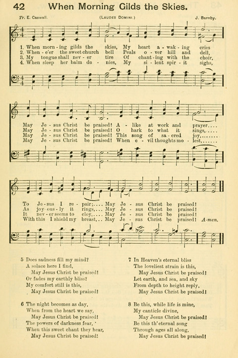 The Mission Hymnal: as adopted by the General Convention at Cincinnati page 43
