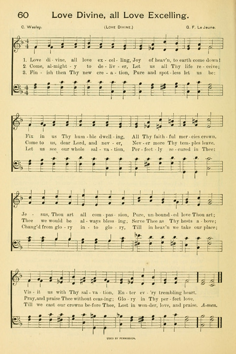 The Mission Hymnal: as adopted by the General Convention at Cincinnati page 60
