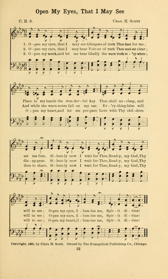 Missionary Hymnal page 38