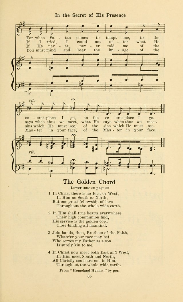 Missionary Hymnal page 40