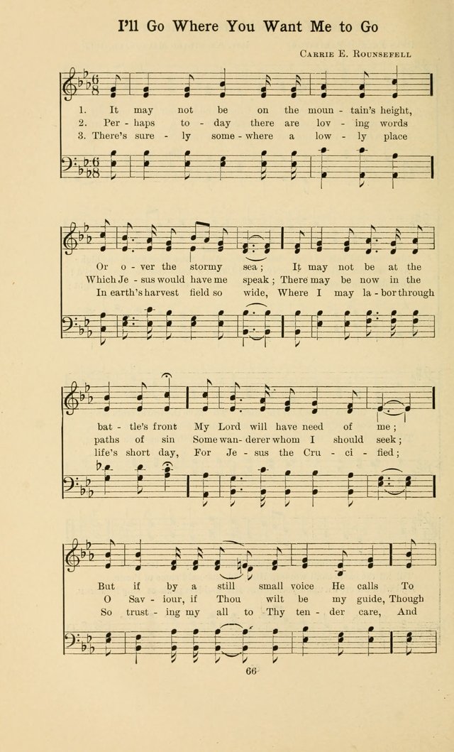 Missionary Hymnal page 71
